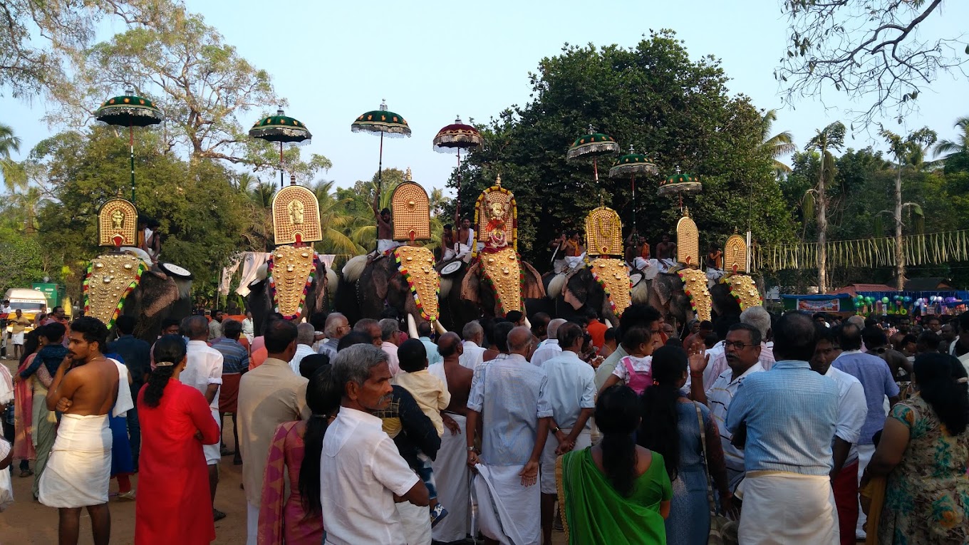 Makarapathu Mahotsavam Sree Rajarajeswari Temple Thrissur Kerala