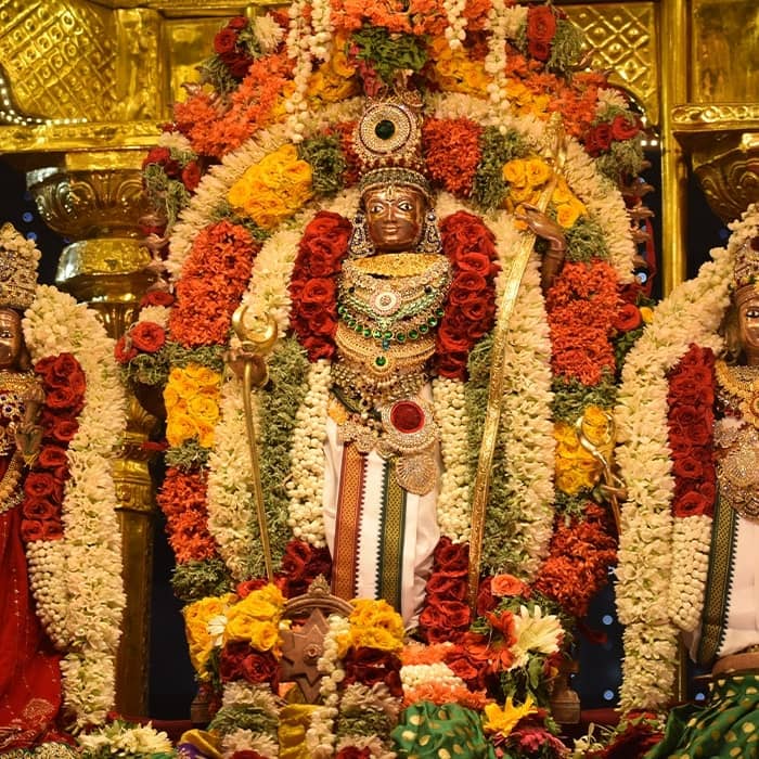 Sree Seetharamaswamy Temple exterior during Maha Kumbhabhishekam