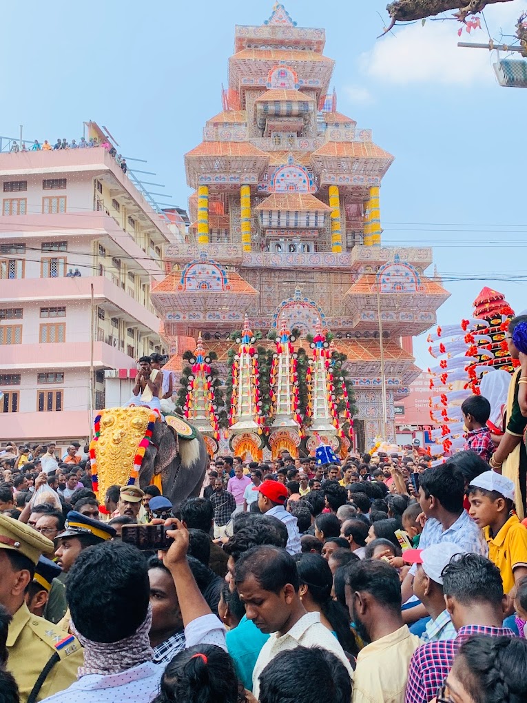 Thaipooya Mahotsavam Sree Maheswara Temple Koorkenchery Thrissur Kerala