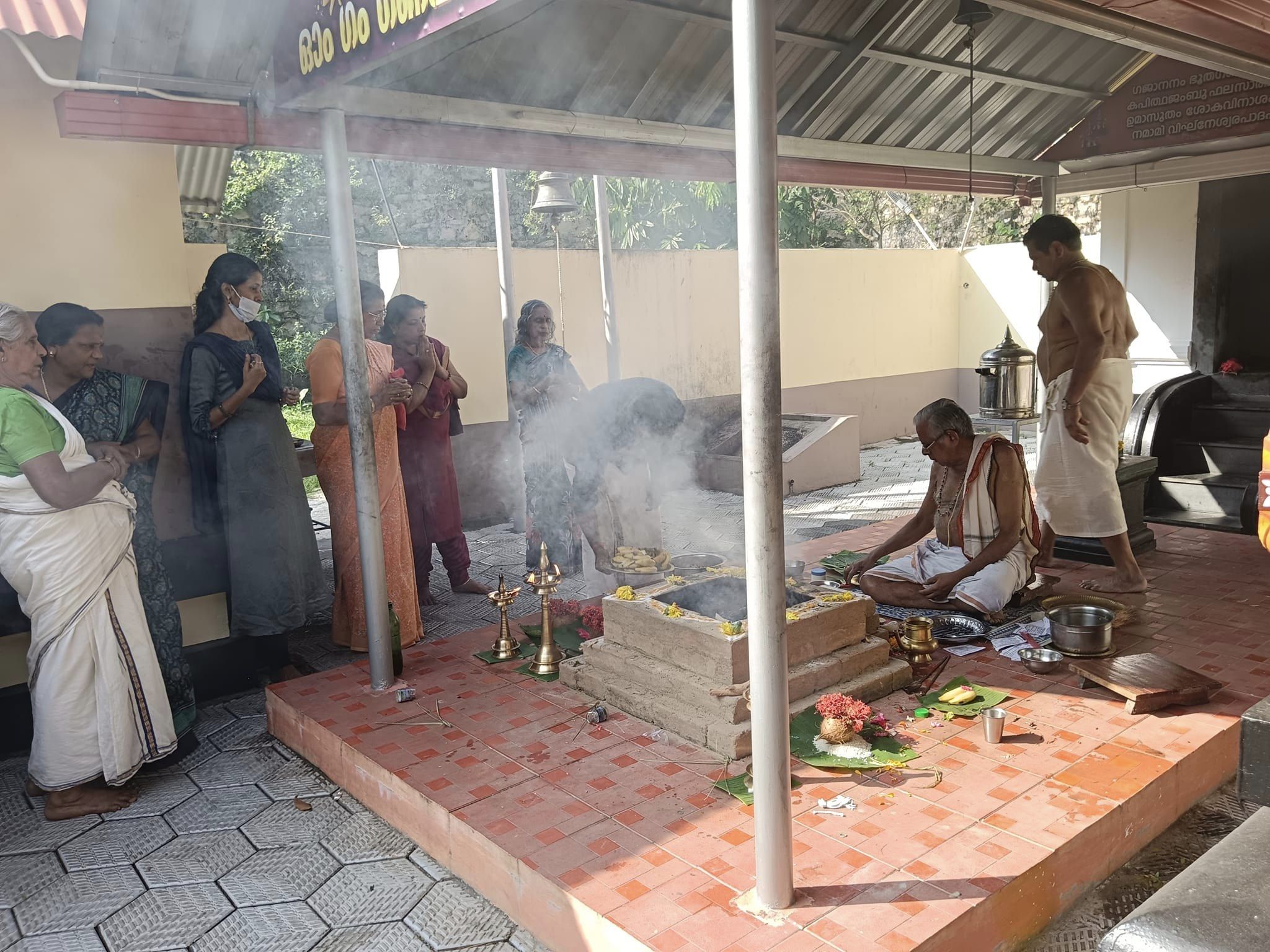  Powdikonam Maha Vishnu Temple in Kerala