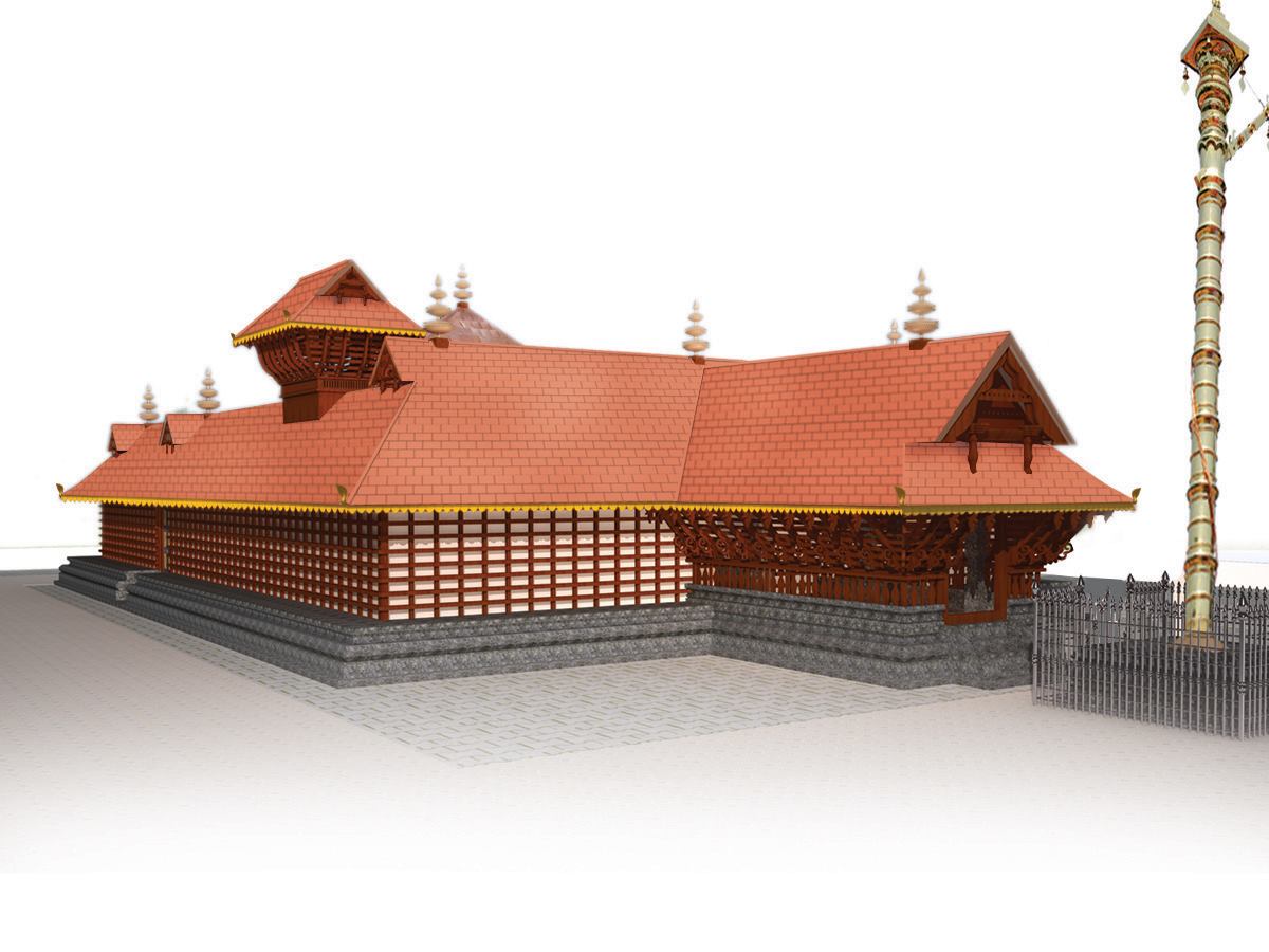  Peringammala Mahavishnu  Temple trivandrum