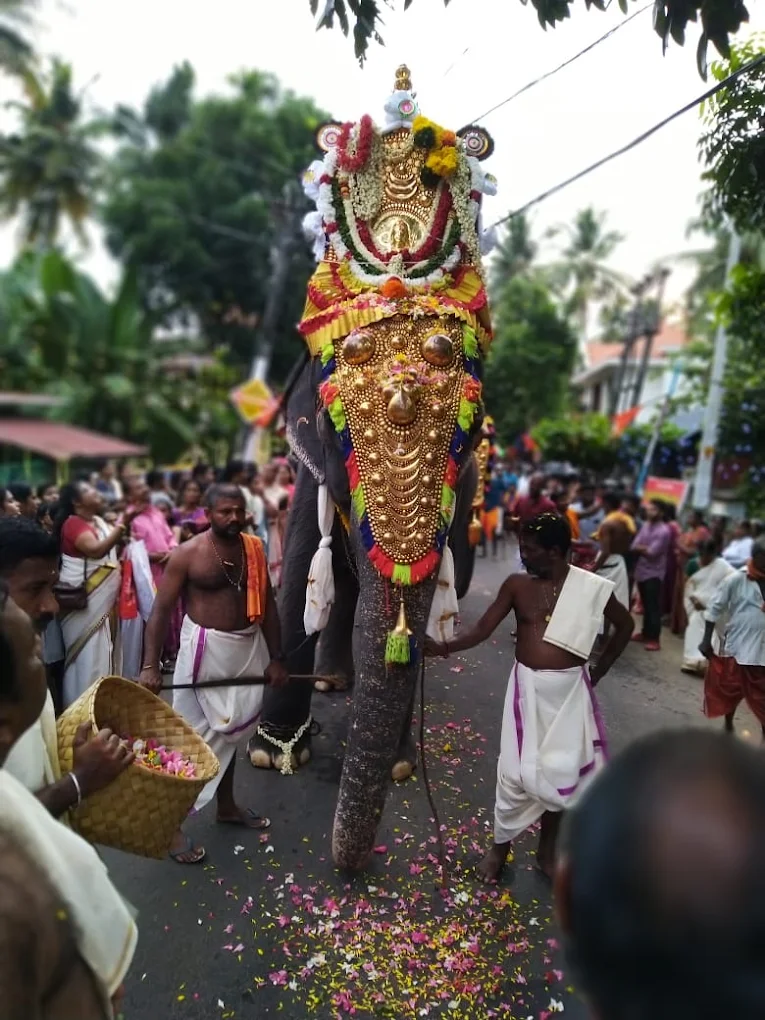 Sree Udiyanoor Devi Temple surrounded by lush greenery and serene temple premises