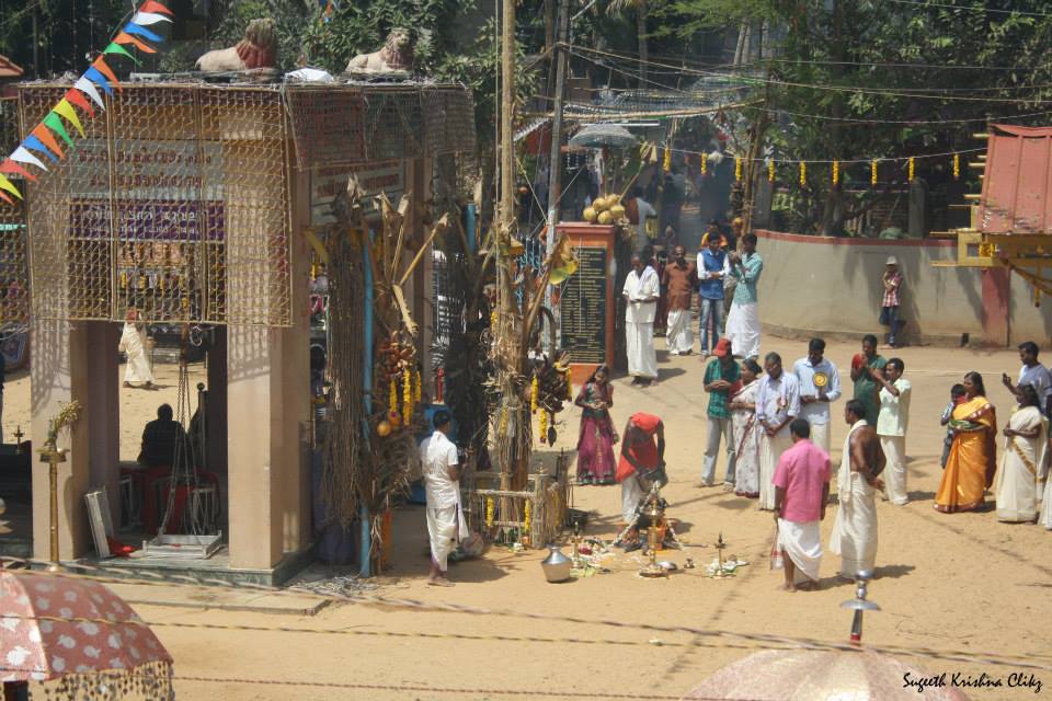 Thozhukkal Sree Bhadrakali Temple in Kerala