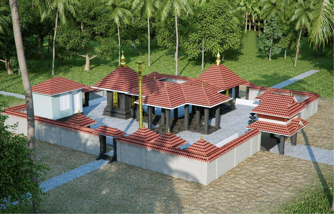 Plavuninna Devi Temple in Kerala