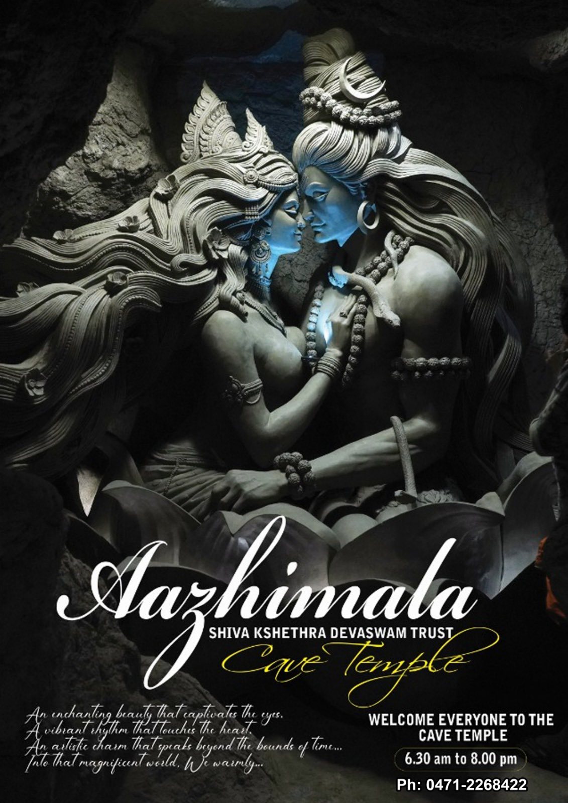 Various poojas at Aazhimala Shiva Temple during Ashtabandha Navikaranam & Sahasrakalashabhishekam 2026