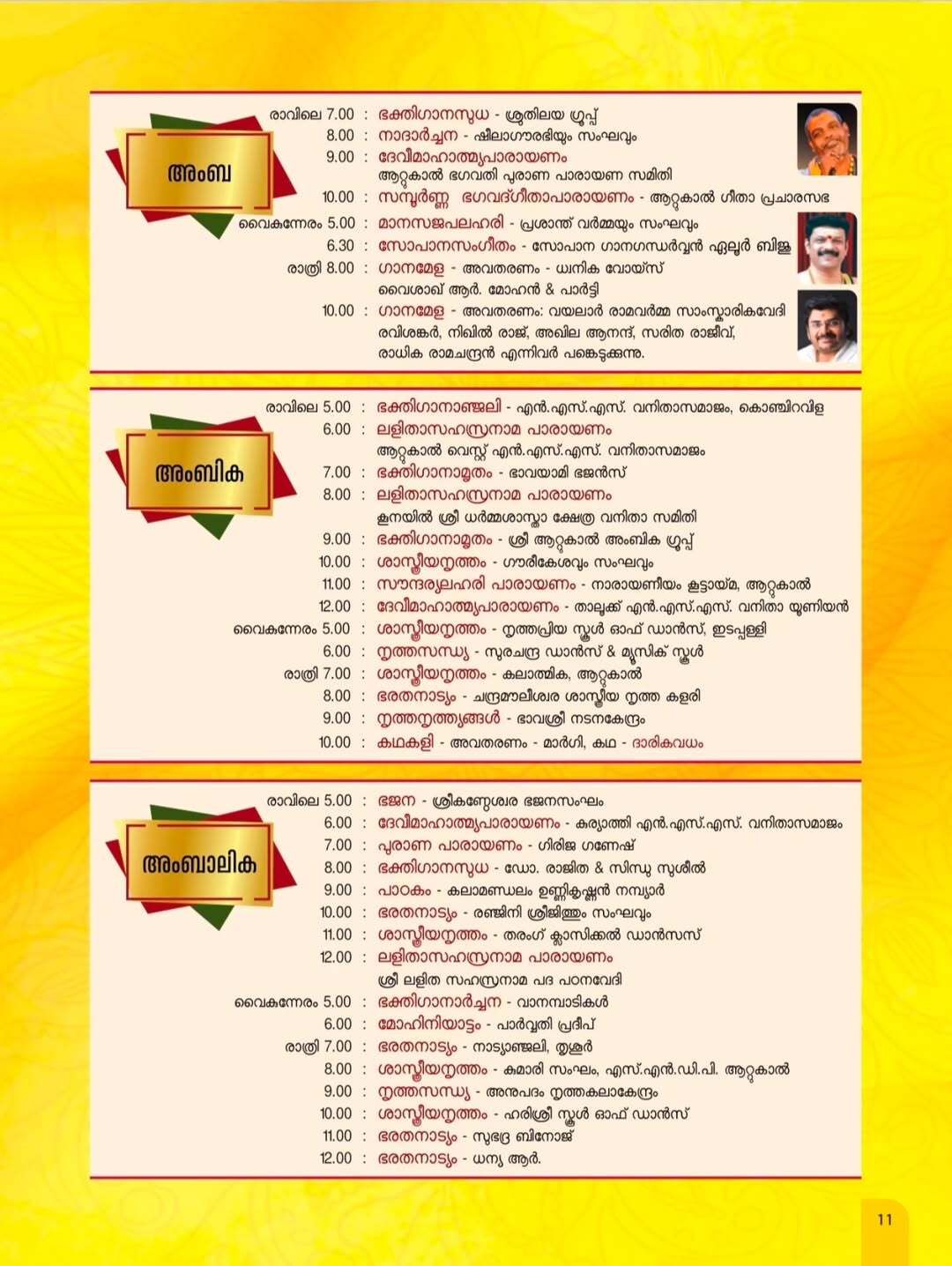 Women in traditional Kerala attire celebrating Pongala