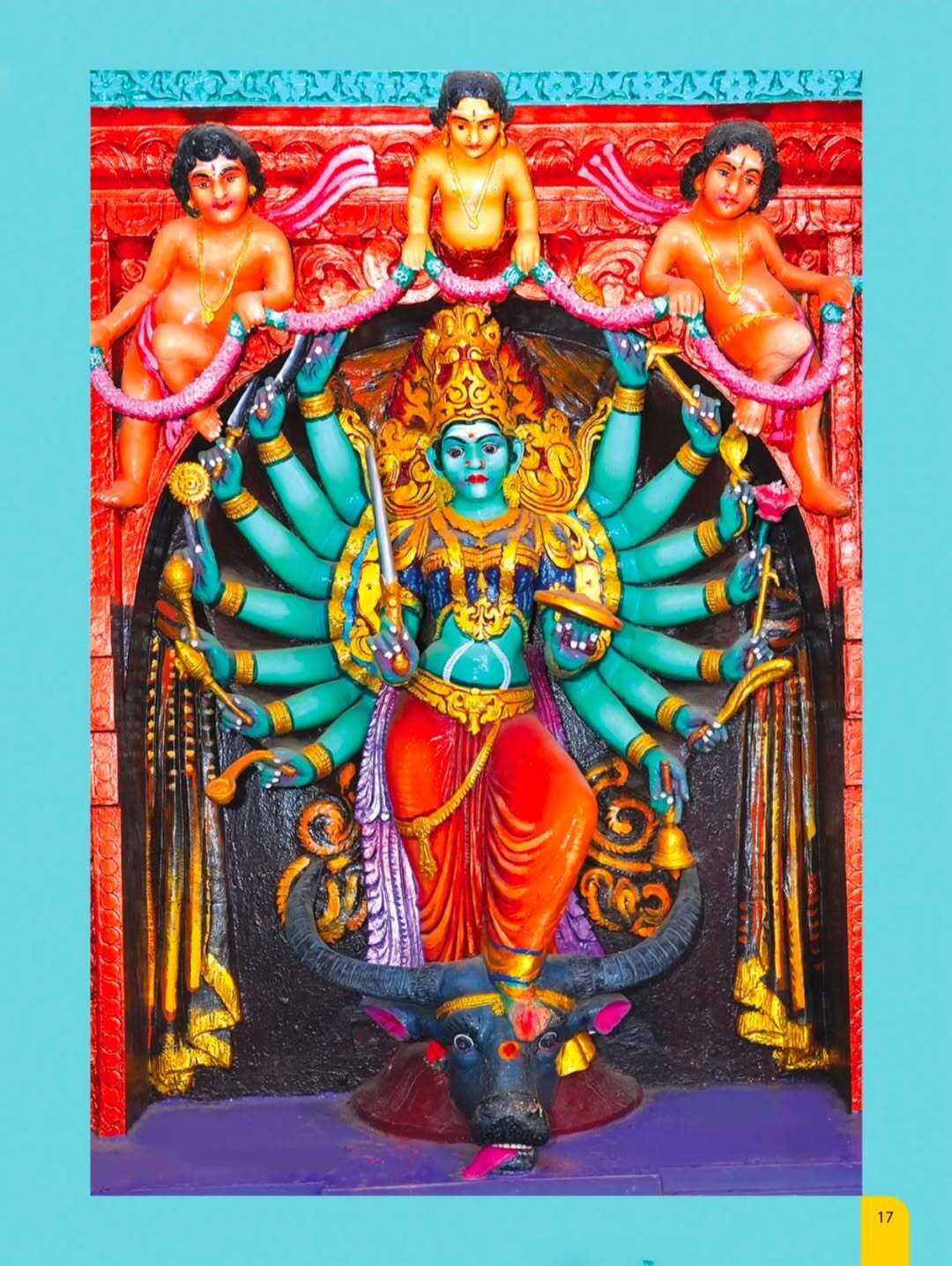 Children participating in Pongala celebrations