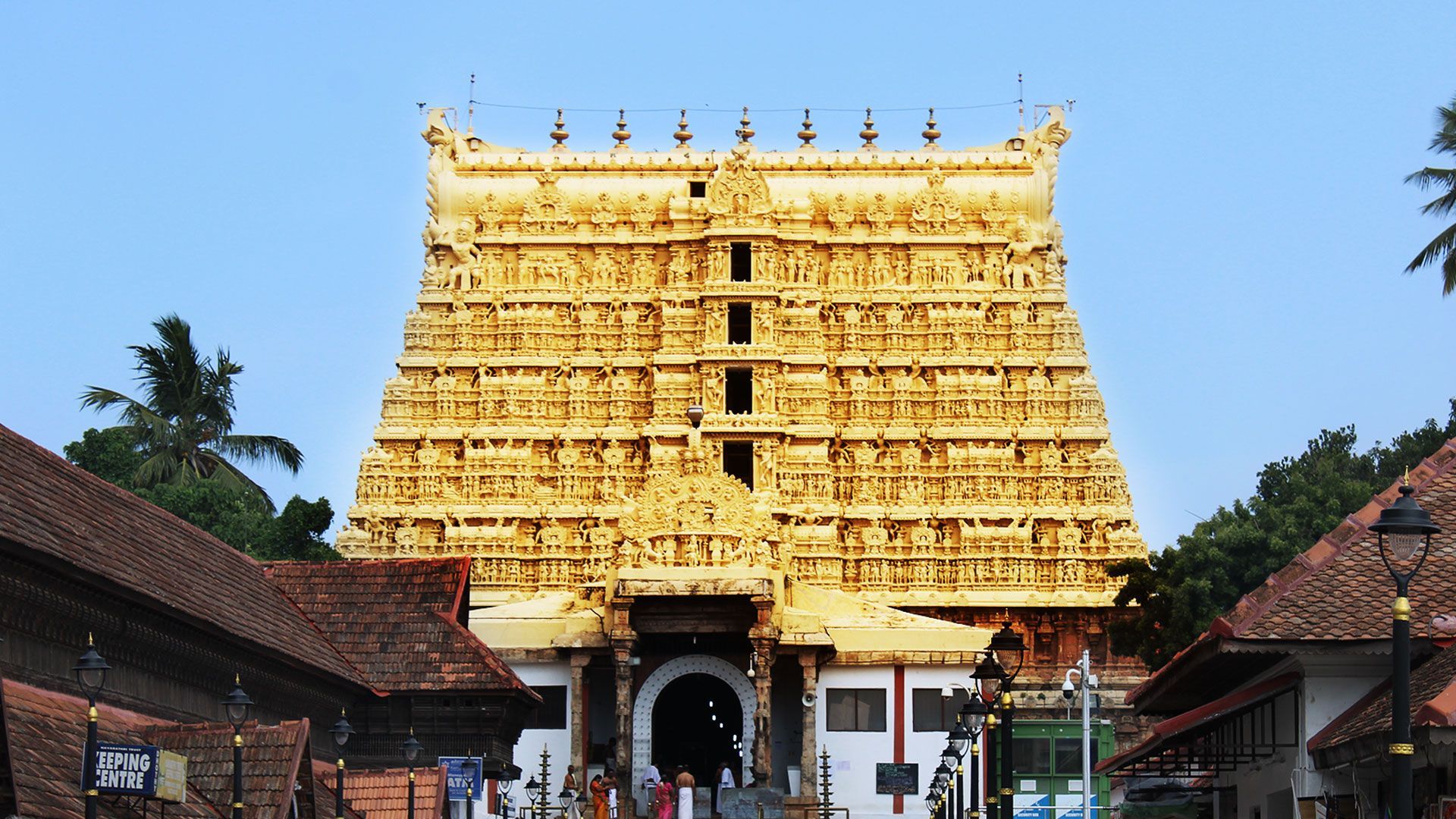 Golden throne procession at Padmanabhaswamy Temple Kerala