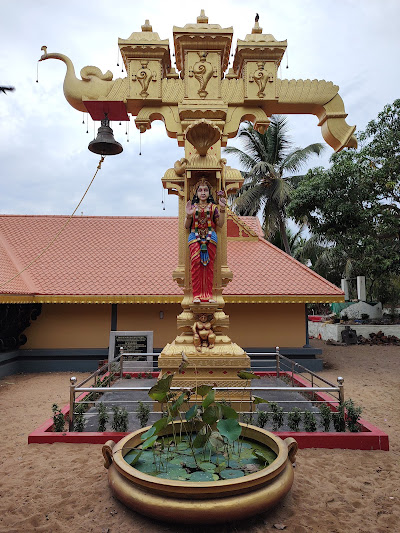 Grand procession at Shangumugham Devi Temple Festival 2025