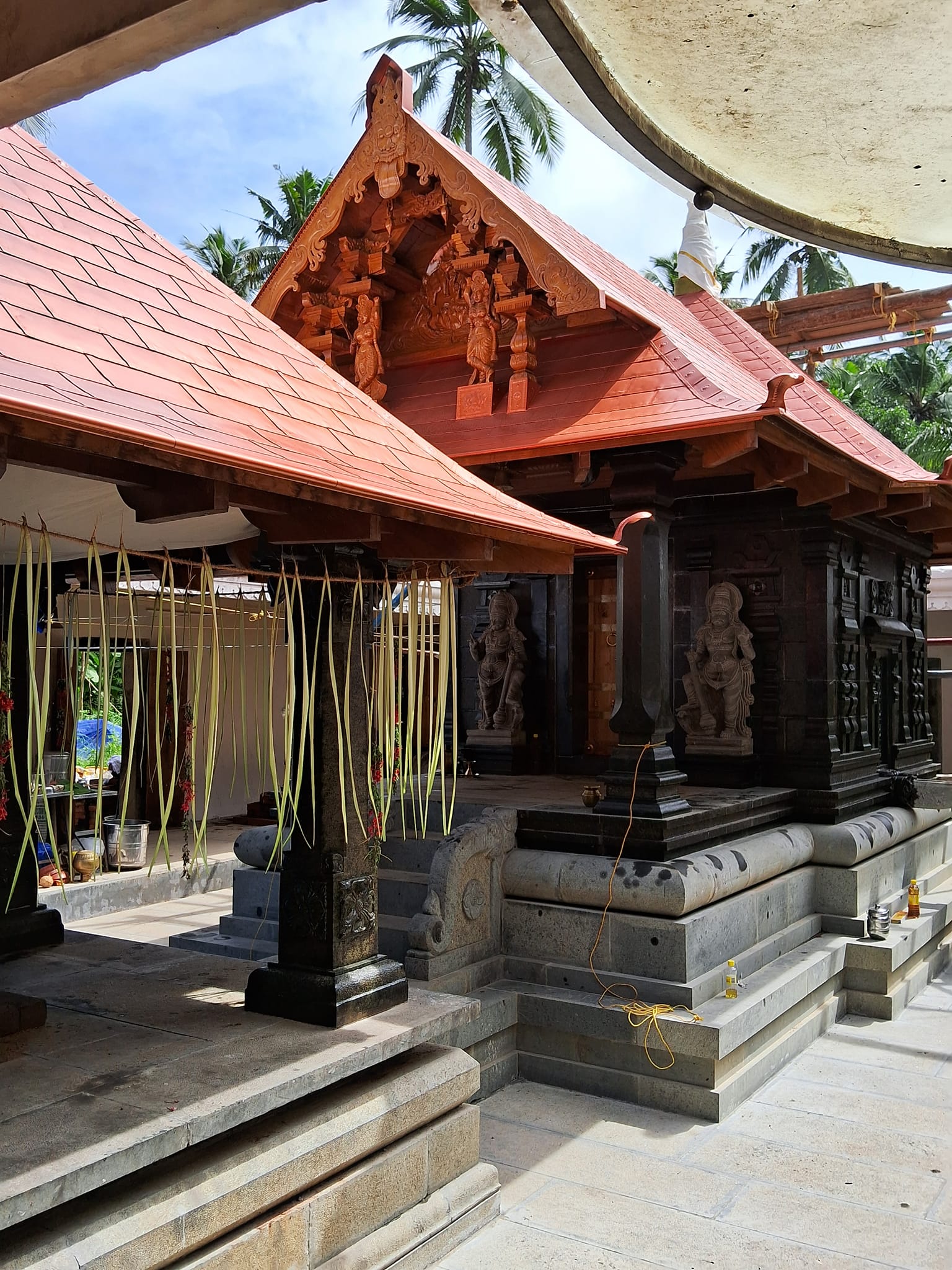 Erayamcode Sree Mahavishnu Temple front view